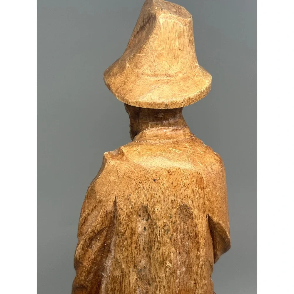 Hand carved Traveler Begger‎